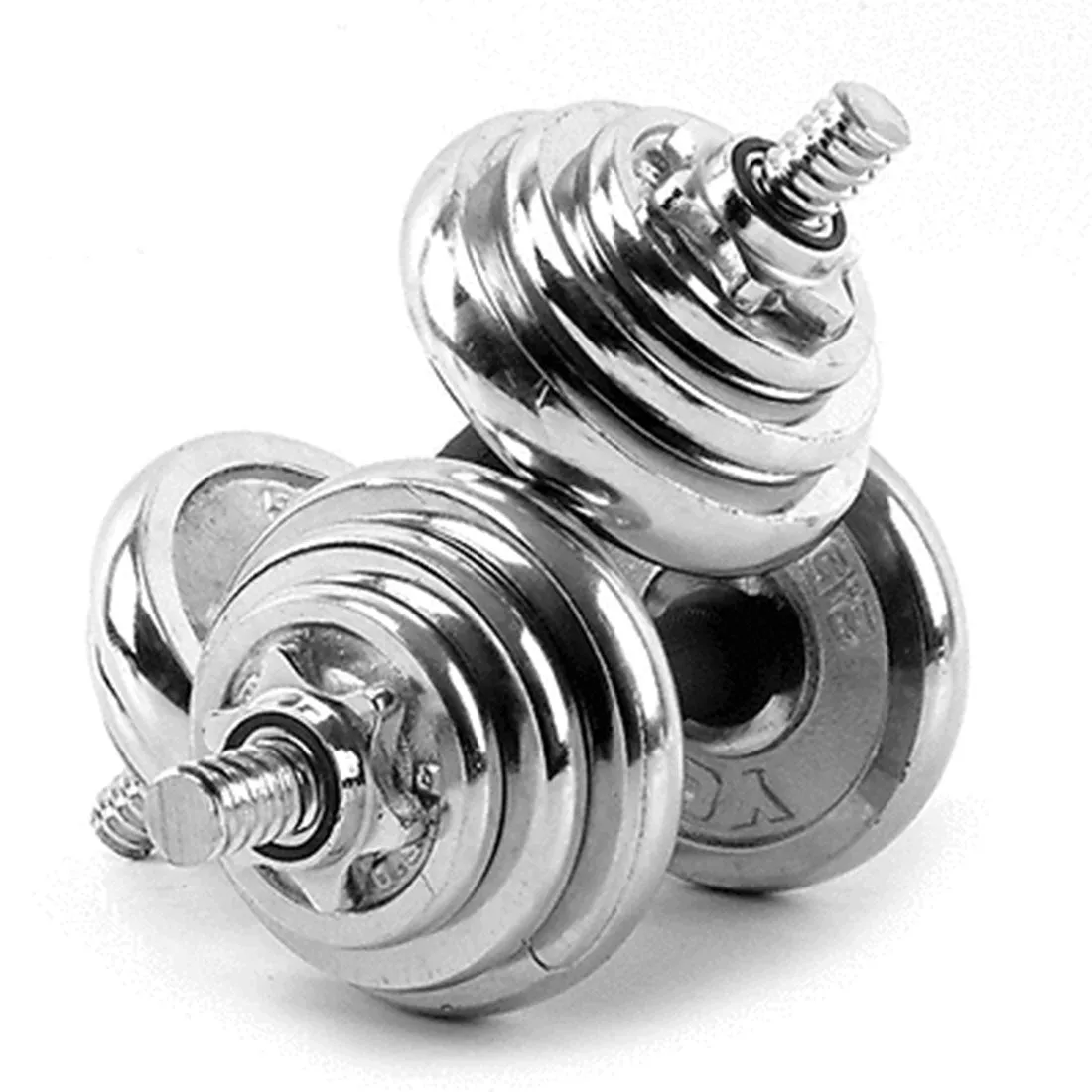 20KG York Dumbbell Set | Home Gym Weights | Barbell with Case