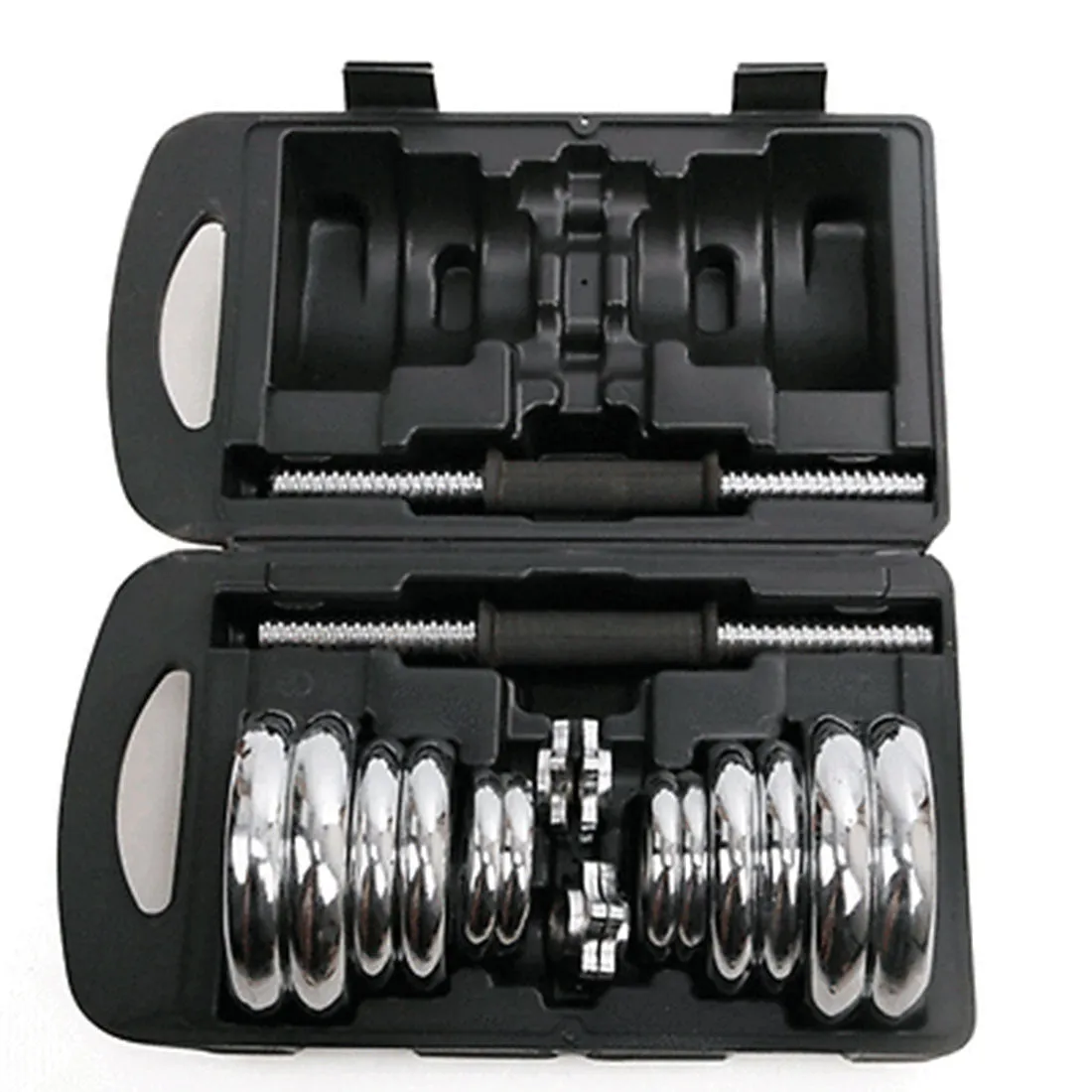 20KG York Dumbbell Set | Home Gym Weights | Barbell with Case