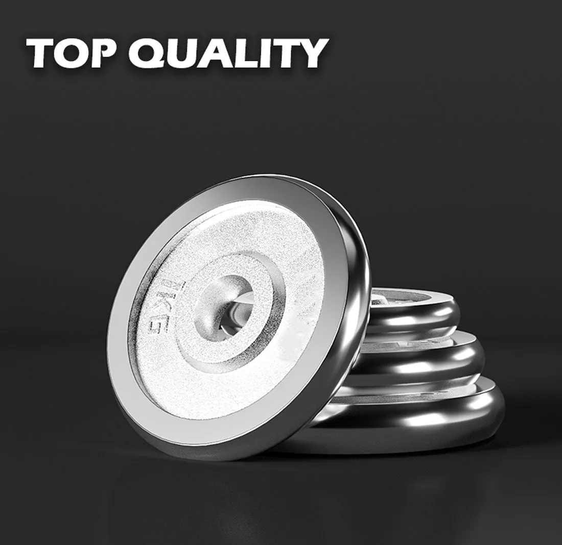 30KG Chrome Dumbbell Set | Home Gym Weights | Fitness Barbell with Case