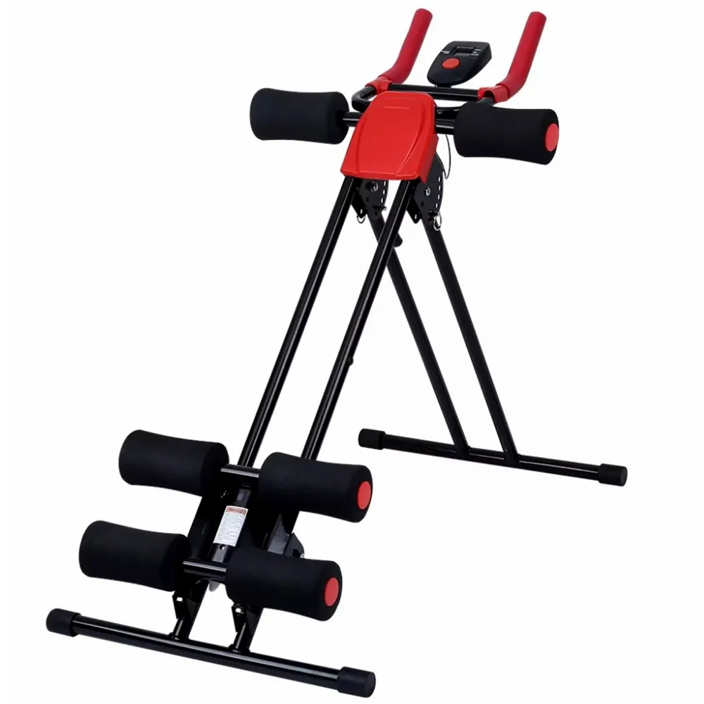 Adjustable 4 Gears Abdominal Trainer Equipment With Led Counter D9-16-1
