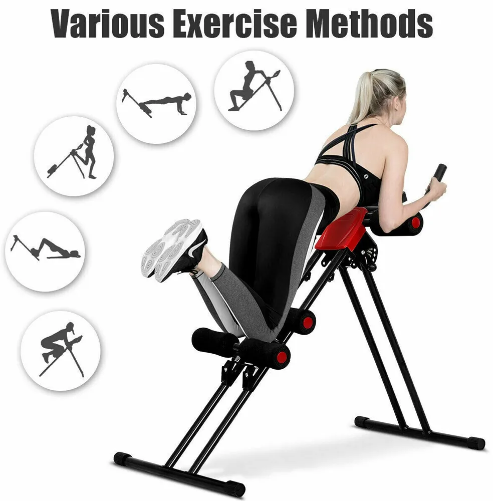 Adjustable 4 Gears Abdominal Trainer Equipment With Led Counter D9-16-1