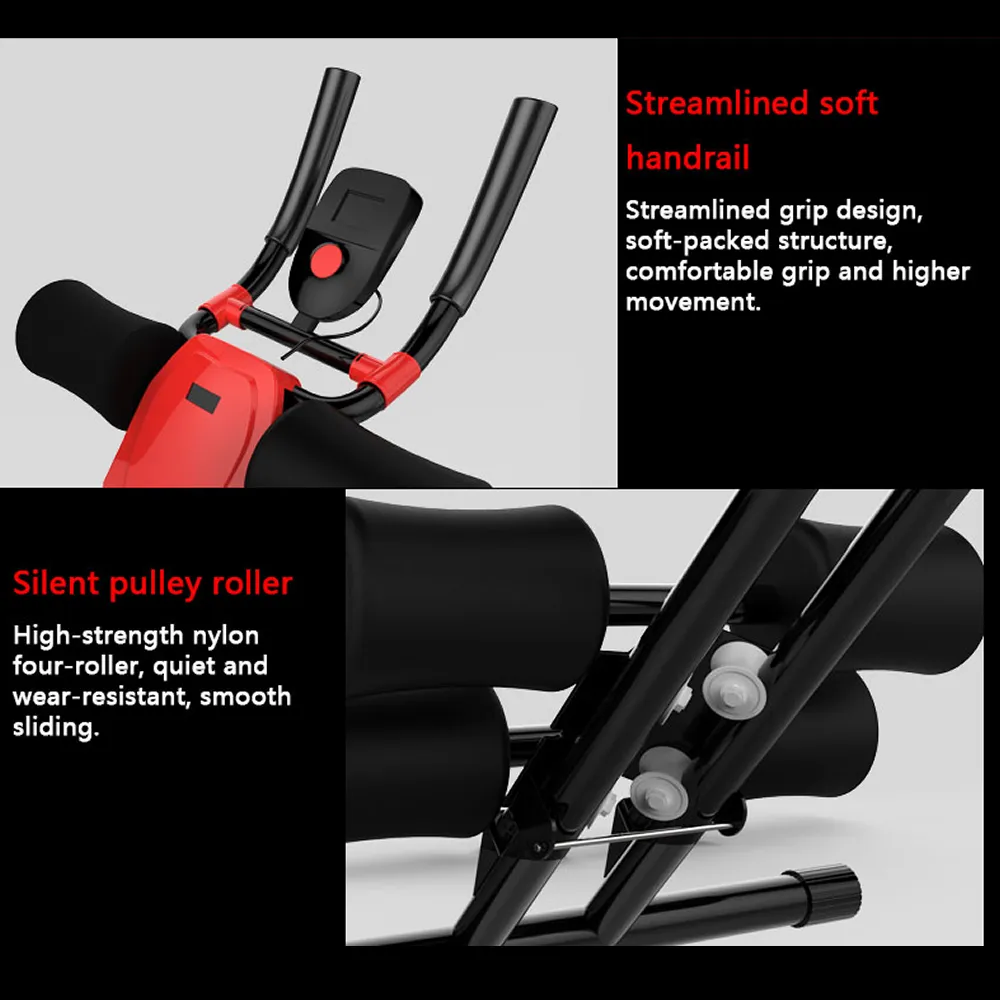 Adjustable 4 Gears Abdominal Trainer Equipment With Led Counter D9-16-1