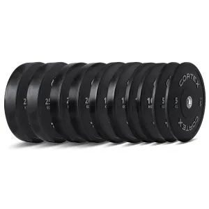 Cortex Pro 150KG Black Series Bumper Plate V2 Package