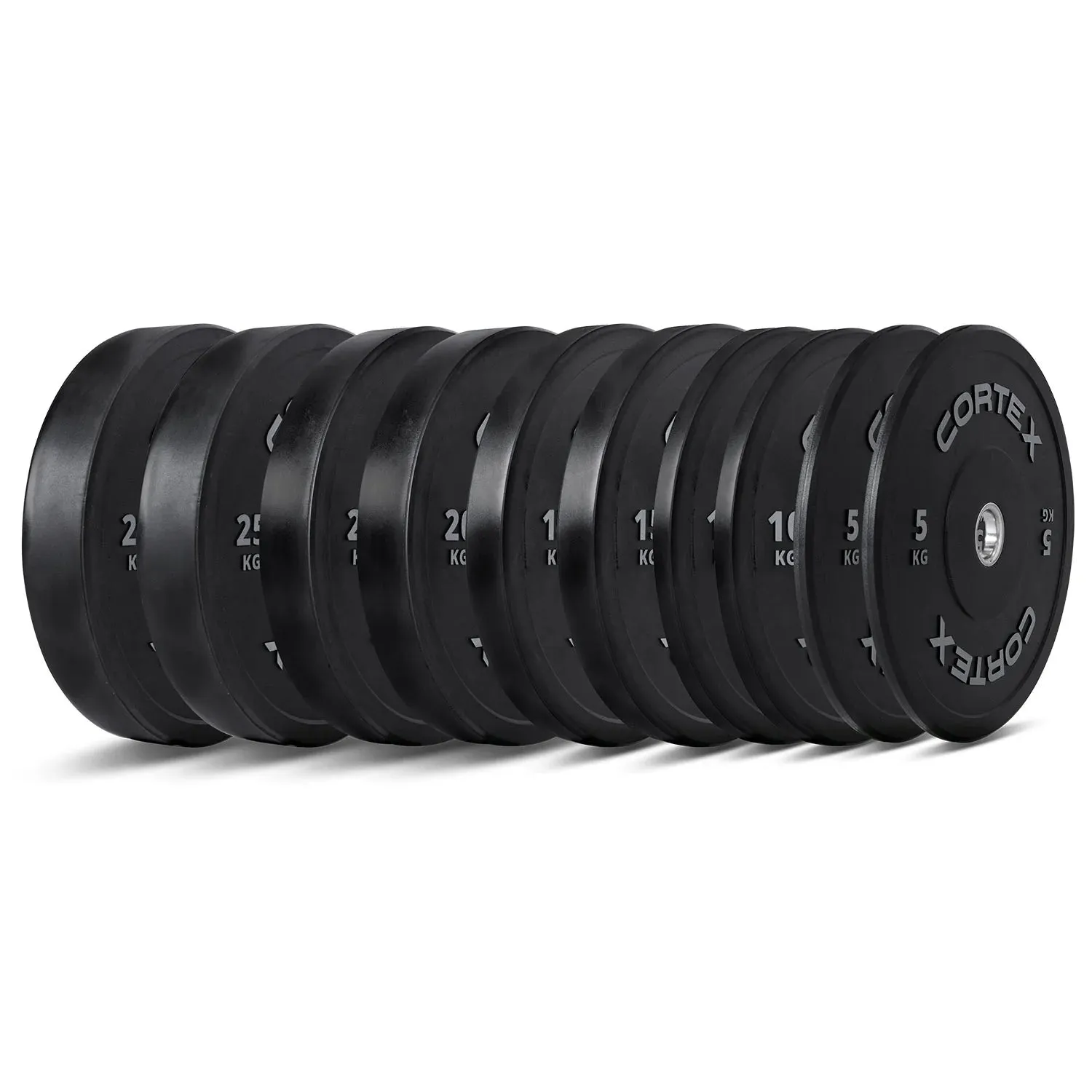 Cortex Pro 150KG Black Series Bumper Plate V2 Package