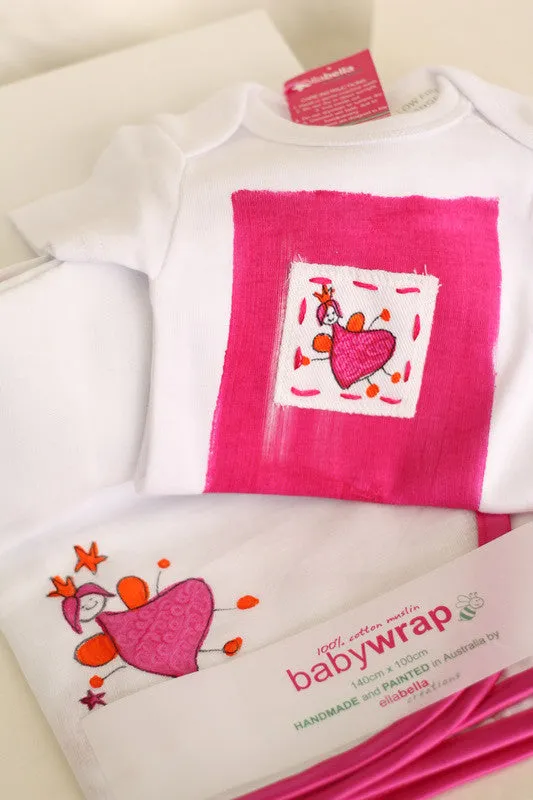Ellabella - Baby Muslin Wrap Fairy Print
