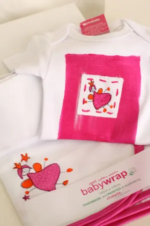 Ellabella - Baby Muslin Wrap Fairy Print