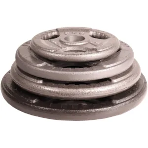 Hit Fitness 100kg Cast Iron Tri-Grip Weight Plate Set