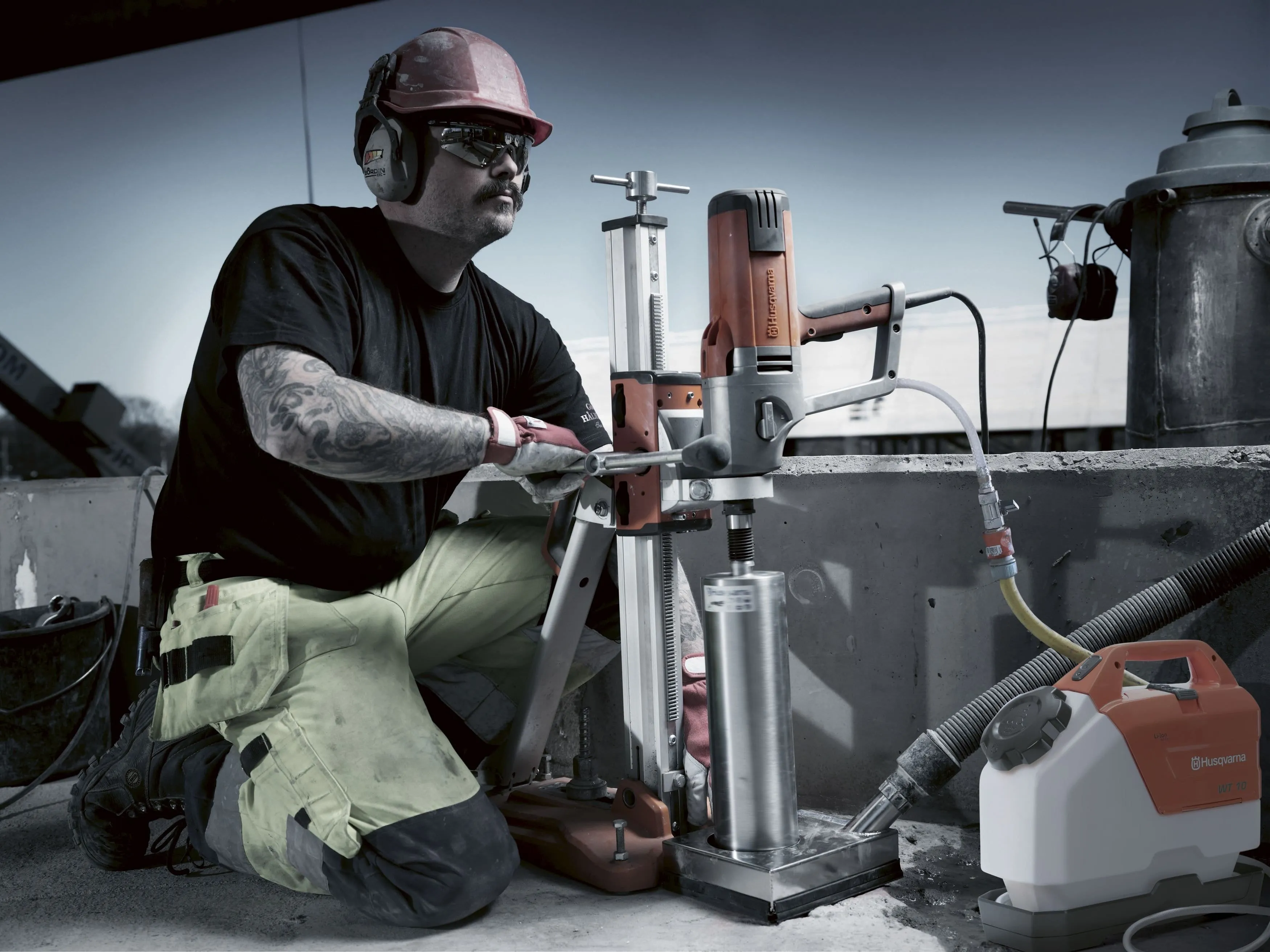 Husqvarna DS150 Core Drill Stand