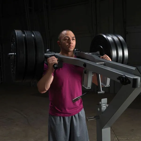 Leverage Squat and Calf Raise Squatting Machine GSCL360B by Body-Solid