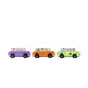 Love Bus Pullback Rollers