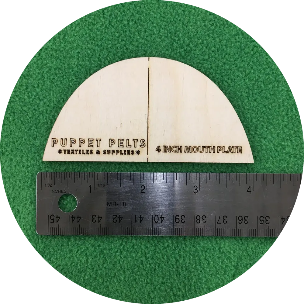 Mouth Plate 4" - (2 Plates per Set)