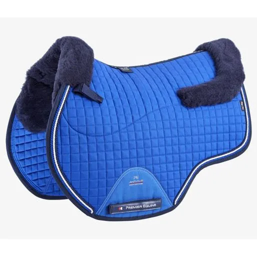 Premier Equine Close Contact Merino Wool European GP/Jump Saddle Pad