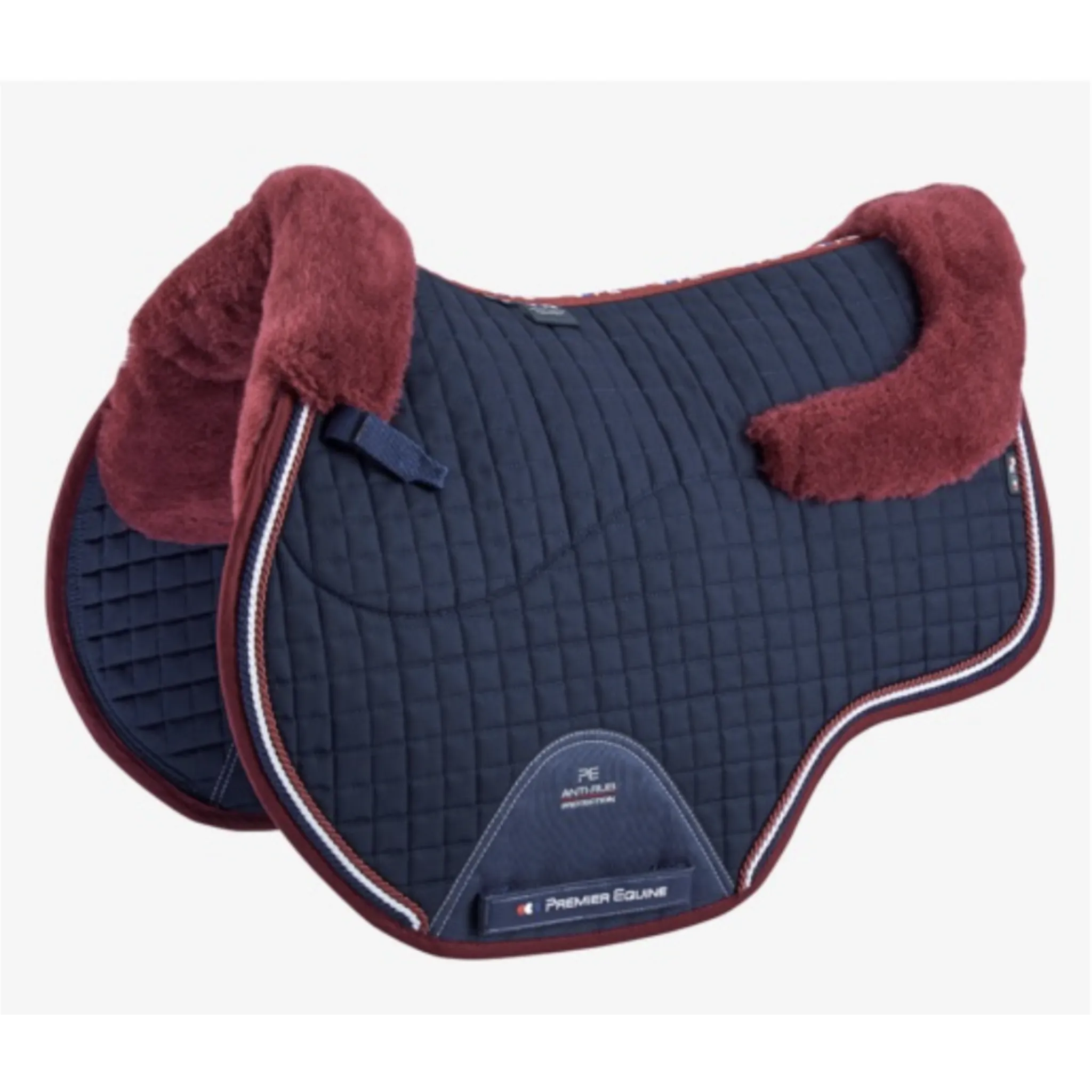 Premier Equine Close Contact Merino Wool European GP/Jump Saddle Pad