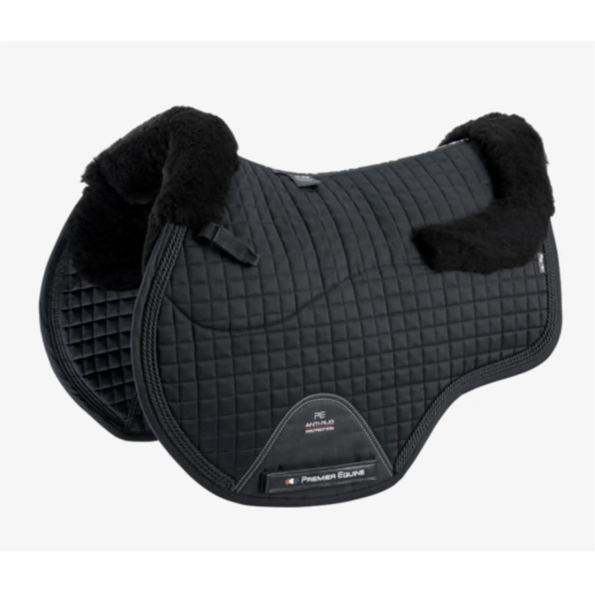 Premier Equine Close Contact Merino Wool European GP/Jump Saddle Pad
