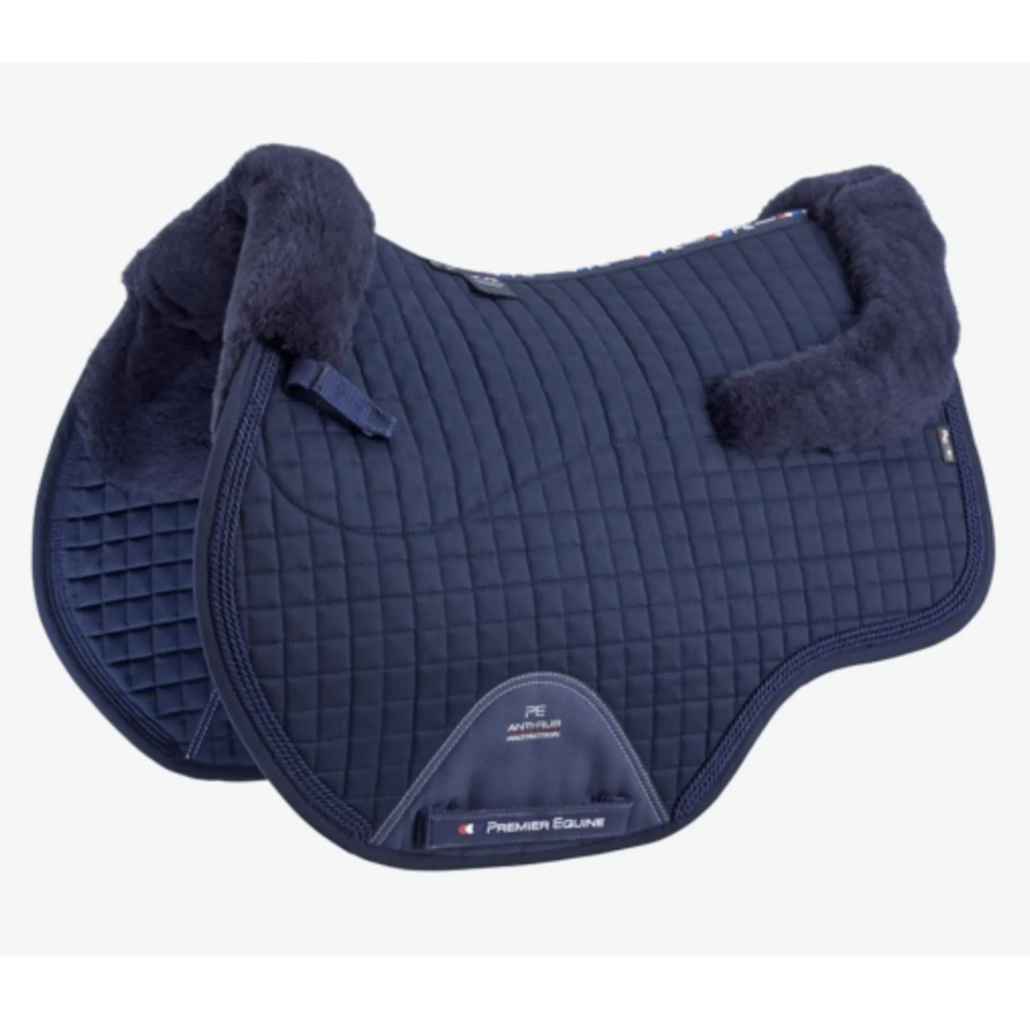 Premier Equine Close Contact Merino Wool European GP/Jump Saddle Pad