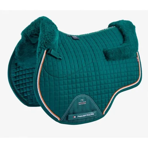 Premier Equine Close Contact Merino Wool European GP/Jump Saddle Pad